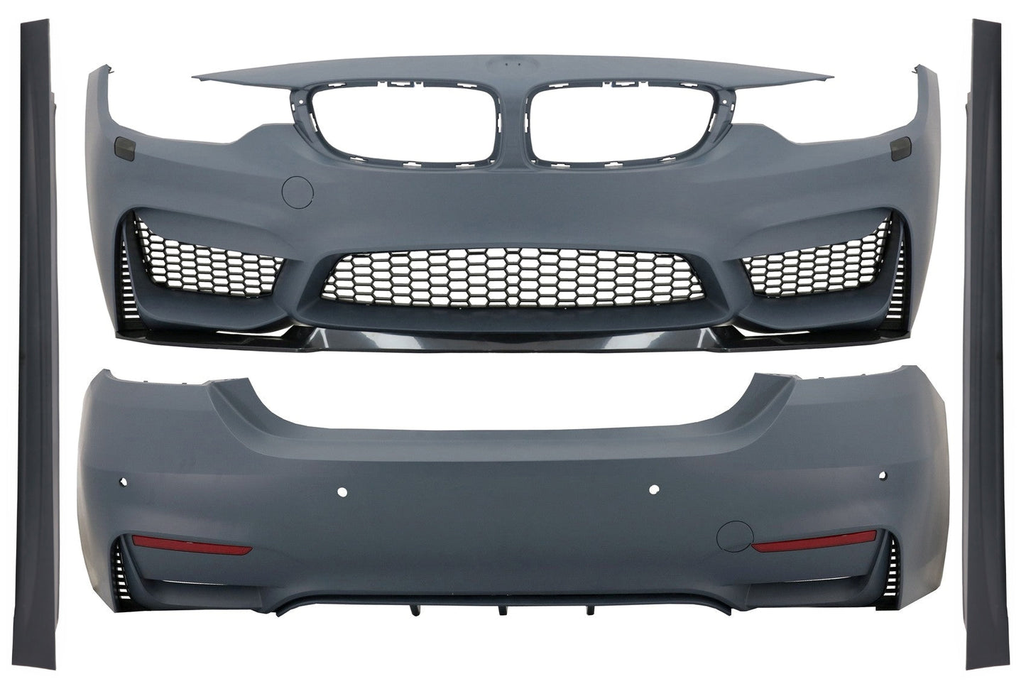 Bodykit für BMW 4er F36 Gran Coupe 13-03.19 M4 Look Stoßstange Mittelgitter Carpartstuning Austria