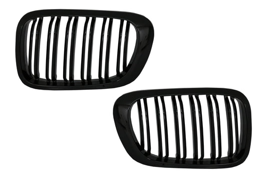 Gitter für BMW 3er E46 Coupe Cabrio Non Facelift 99-02 Double Stripe M Look Carpartstuning Austria