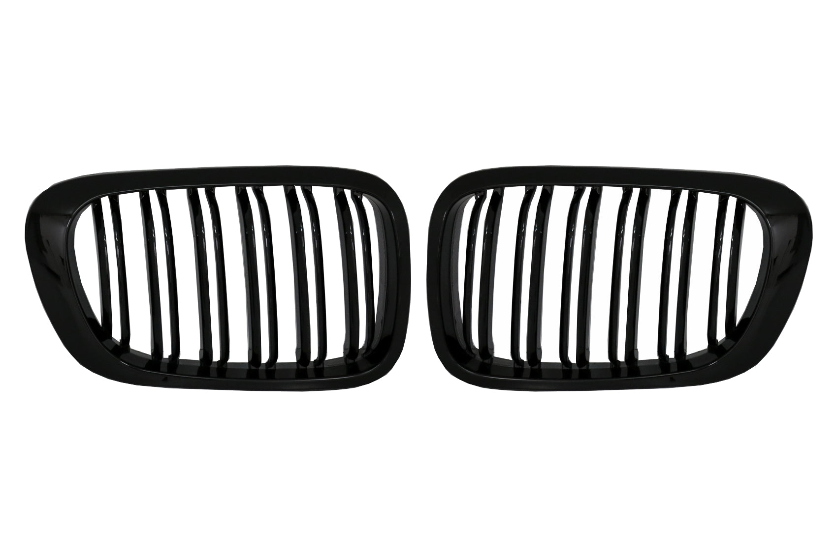 Gitter für BMW 3er E46 Coupe Cabrio Non Facelift 99-02 Double Stripe M Look Carpartstuning Austria