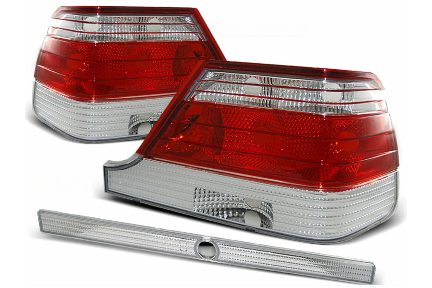 Rücklichter für Mercedes S-Klasse W140 Limousine 1995-10.1998 Halogen Rückleuchten Carpartstuning Austria