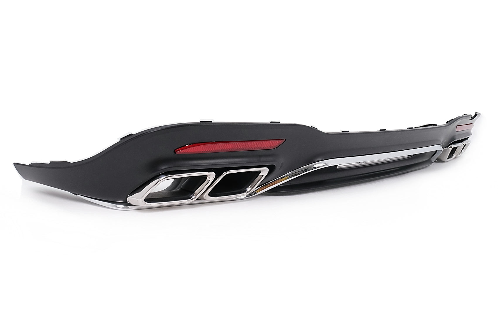 Stoßstange Diffusor Endrohre für Mercedes S-Klasse W222 MOPF Sport Line 2017-2020 S63 Design Carpartstuning Austria