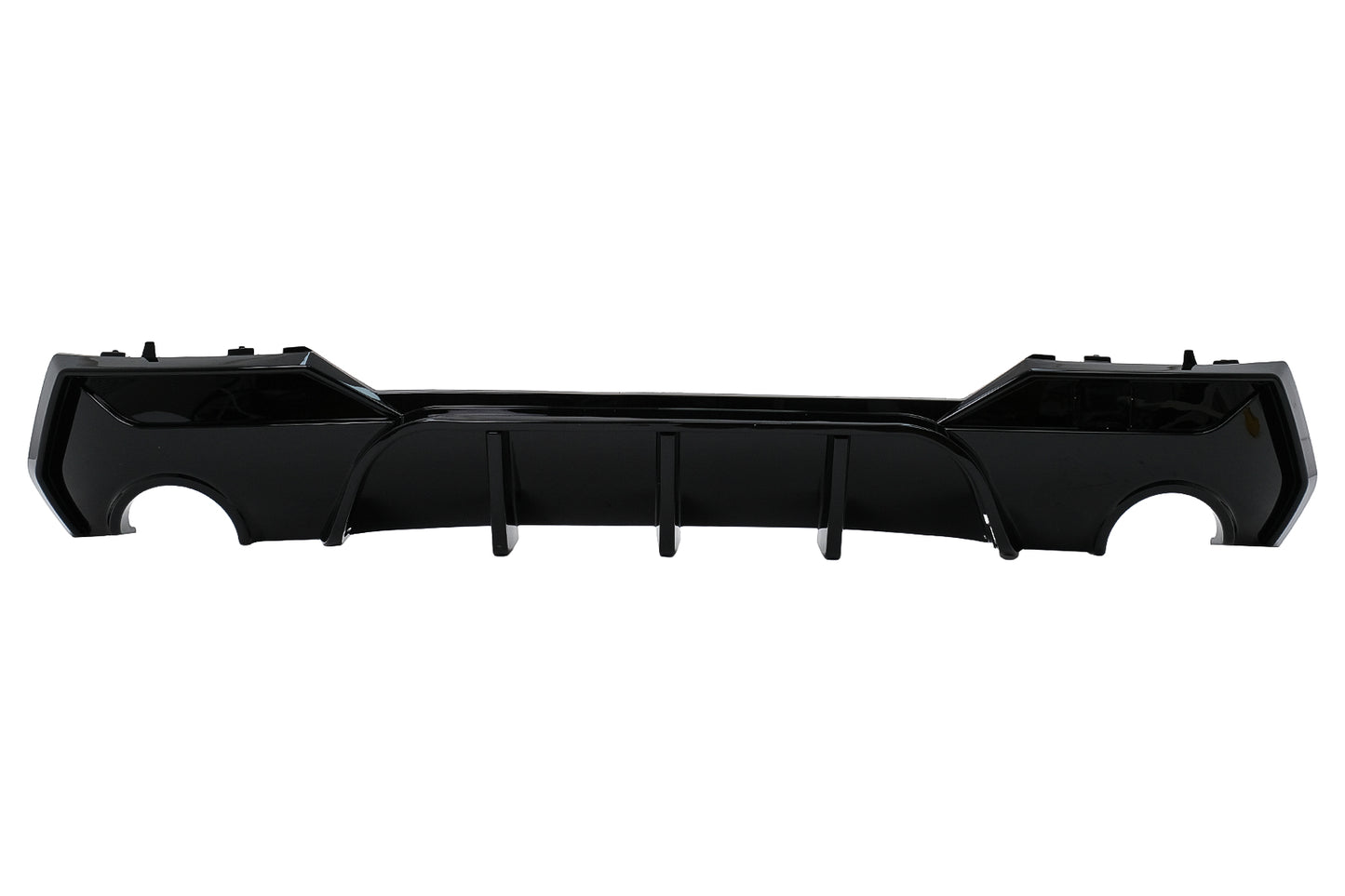 Stoßfänger Diffusor Luftverteiler für BMW 4er G22 G23 M Sport 2020+ Glänzend Schwarz Carpartstuning Austria