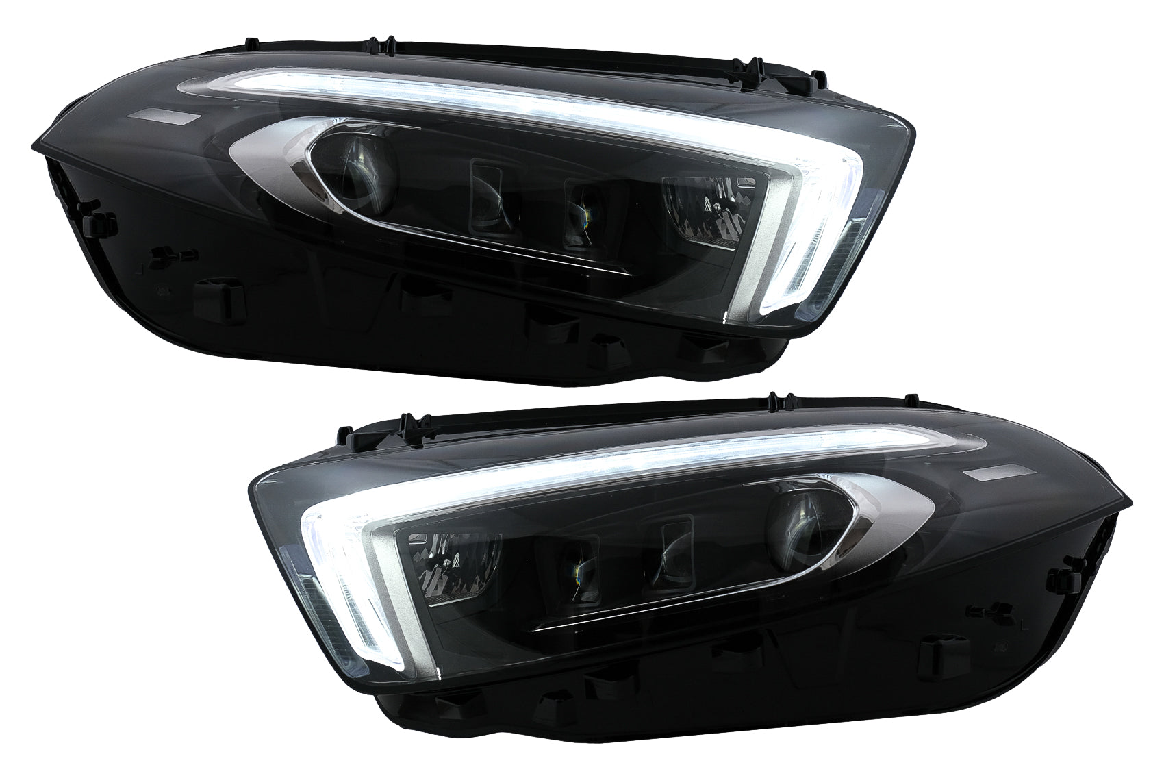 LED Scheinwerfer für Mercedes A-Klasse W177 V177 2018+ Umrüstung von Halogen auf LED Carpartstuning Austria