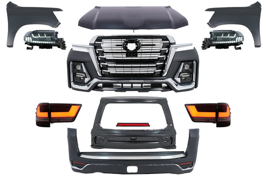 Facelift-Kit für TOYOTA Land Cruiser FJ200 Nachrüstung 08-15 bis LC300 2021 Design Carpartstuning Austria