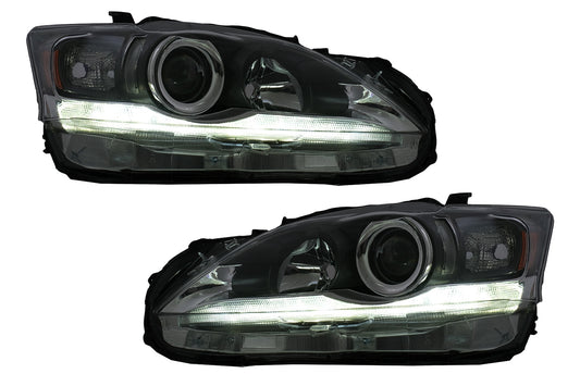 Halogen Scheinwerfer für Lexus CT ZWA10 2010-2016 Schwarz H9 H11 Gelber Reflektor Carpartstuning Austria