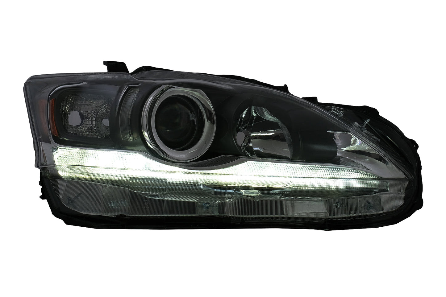 Halogen Scheinwerfer für Lexus CT ZWA10 2010-2016 Schwarz H9 H11 Gelber Reflektor Carpartstuning Austria