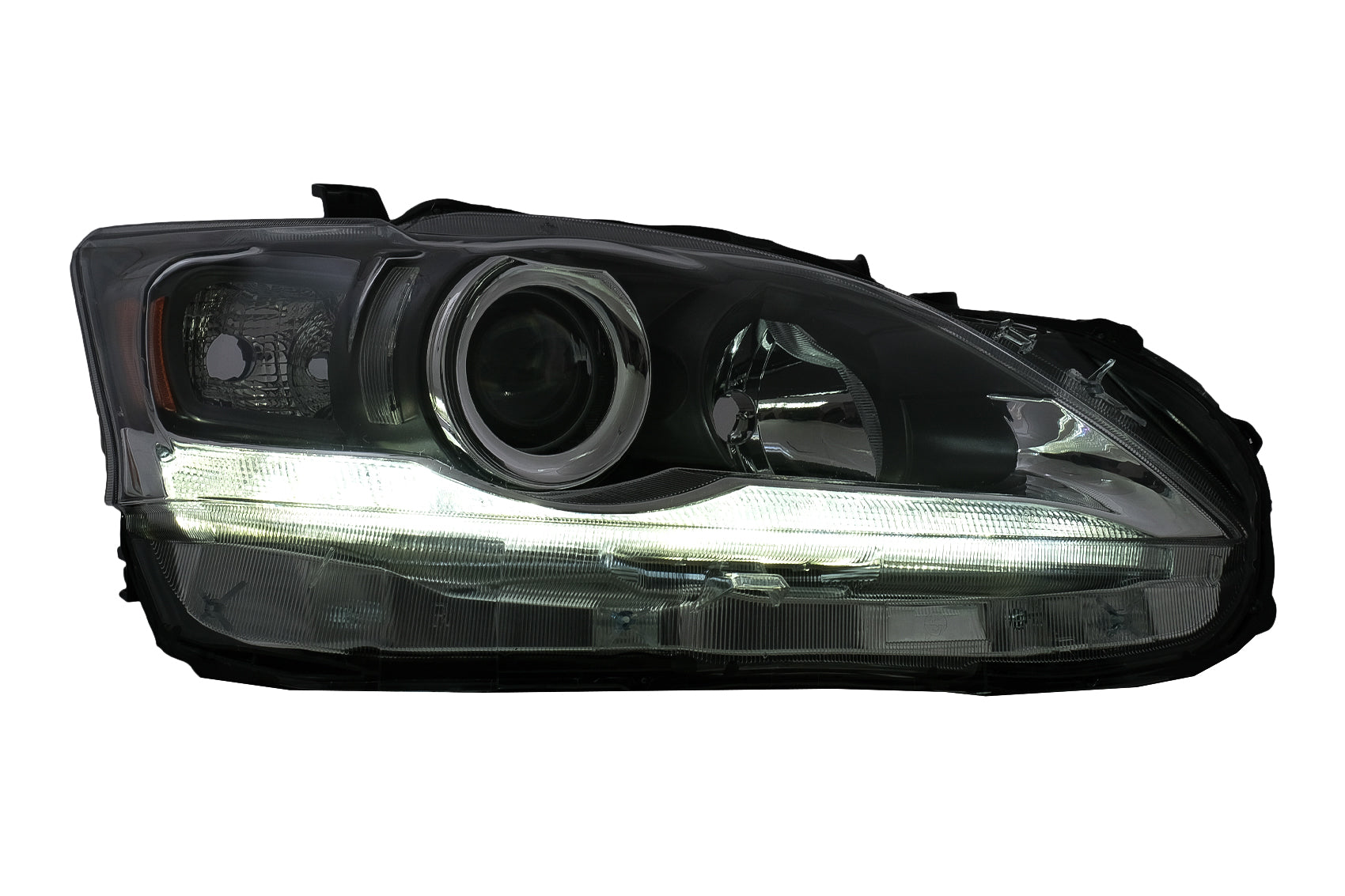 Halogen Scheinwerfer für Lexus CT ZWA10 2010-2016 Schwarz H9 H11 Gelber Reflektor Carpartstuning Austria