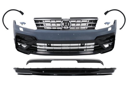 Bodykit Stoßstange für VW Tiguan II Mk2 AD BW 16-19 Kühlergrill Radkästen Diffusor Carpartstuning Austria