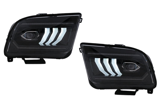 LED Scheinwerfer für Ford Mustang V Vor Facelift 2005-2009 Dynamische Blinker Carpartstuning Austria