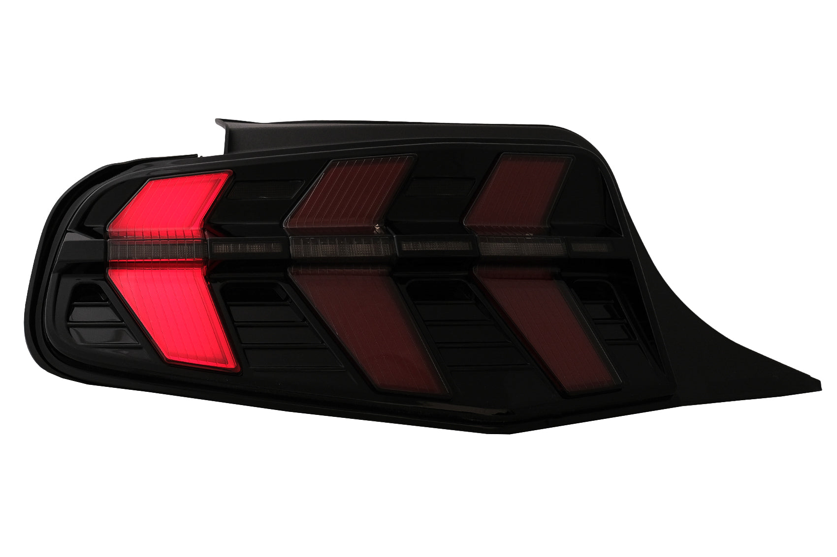 LED-Rücklichter für Ford Mustang V vor Facelift 2010-2012 Rauch 7 Modi Dynamisch Carpartstuning Austria