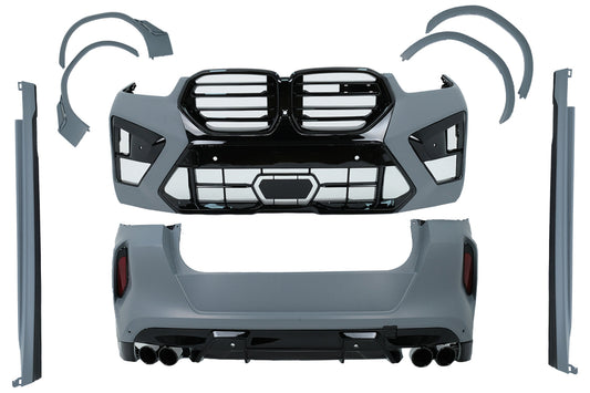 Bodykit für BMW X6 G06 LCI 2024+ X6M Design Stoßstange Radkästen Auspuffblenden Endrohre Carpartstuning Austria