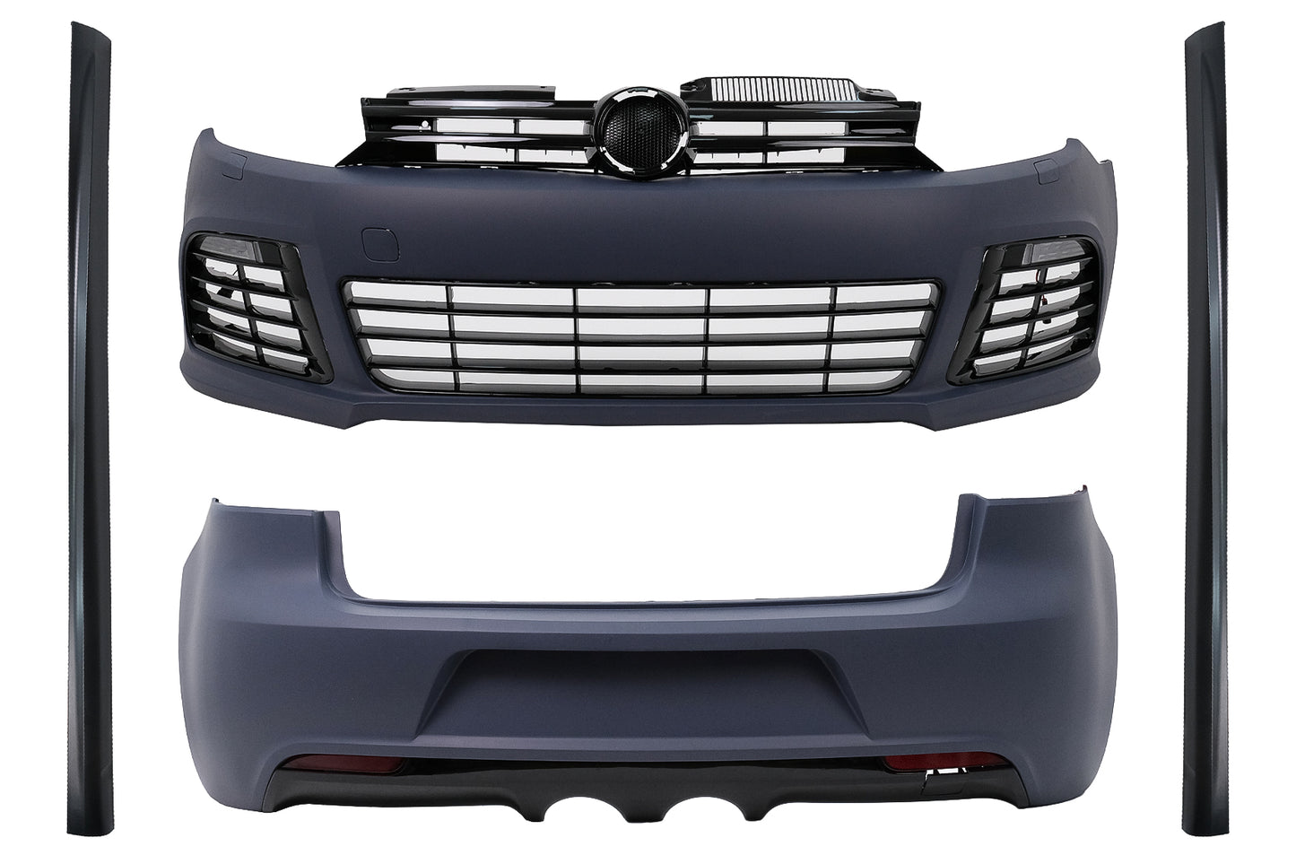 Bodykit für VW Golf 6 08-13 Hatchback R20 Look Stoßstange Kühlergrill LED Tagfahrlicht Seitenschweller Carpartstuning Austria