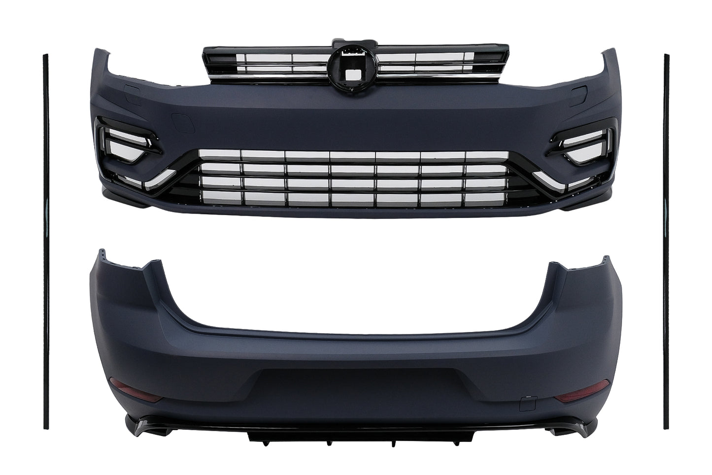 Bodykit für VW Golf 7 VII 2013-2017 7.5 R Design Stoßstange Kühlergrill Seitenschweller Carpartstuning Austria