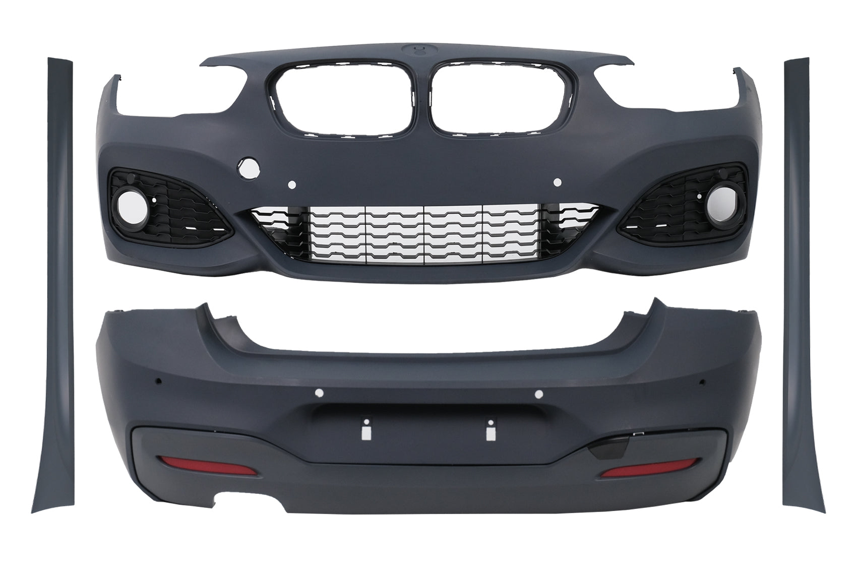 Bodykit für BMW 1er F20 LCI 2015-2018 Stoßfänger Seitenschweller M-Technik-Look Carpartstuning Austria