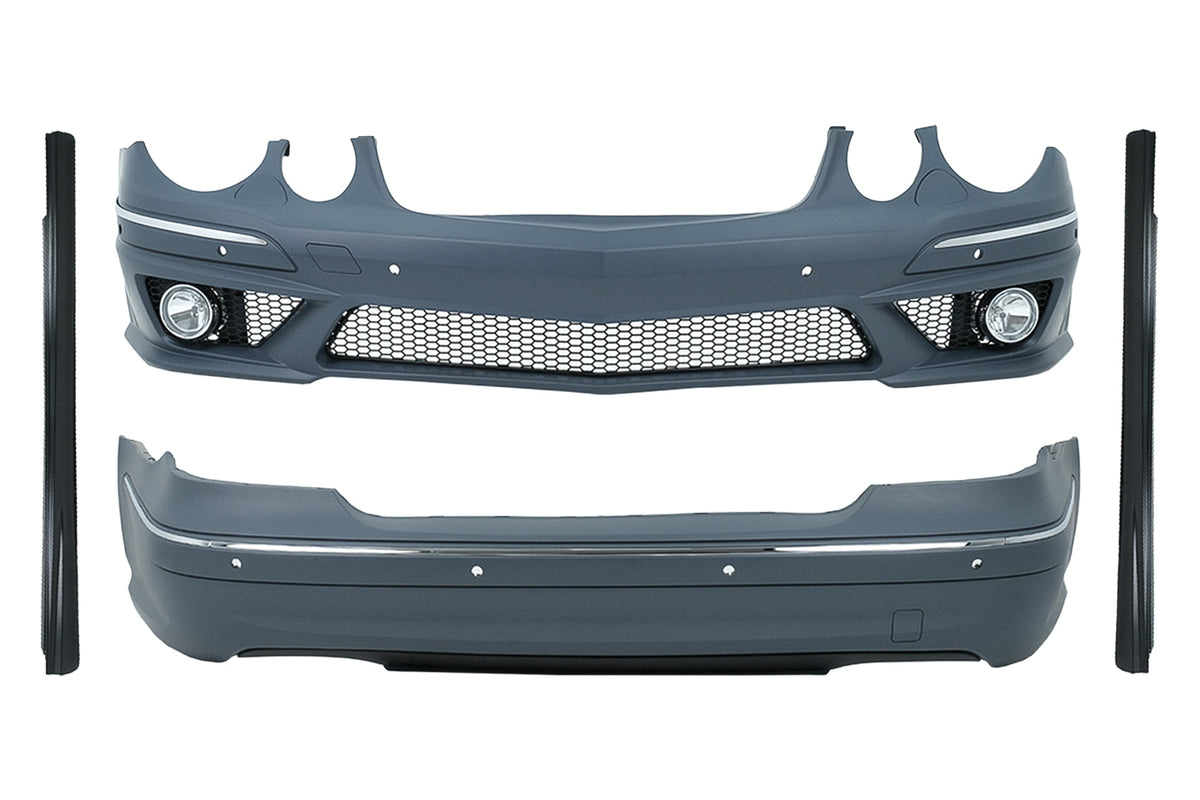 Bodykit Seitenschweller für Mercedes E-Klasse W211 06-09 E63 Look Stoßstange Nebelscheinwerfer Carpartstuning Austria