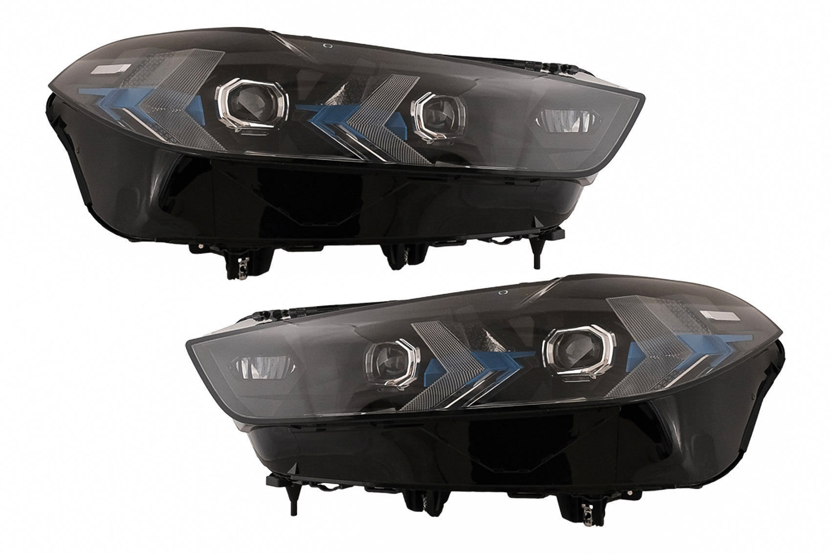 LED-Scheinwerfer für BMW X5 G05 X6 G06 2019-2022, Upgrade von Laser auf 2024 LCI Design Carpartstuning Austria
