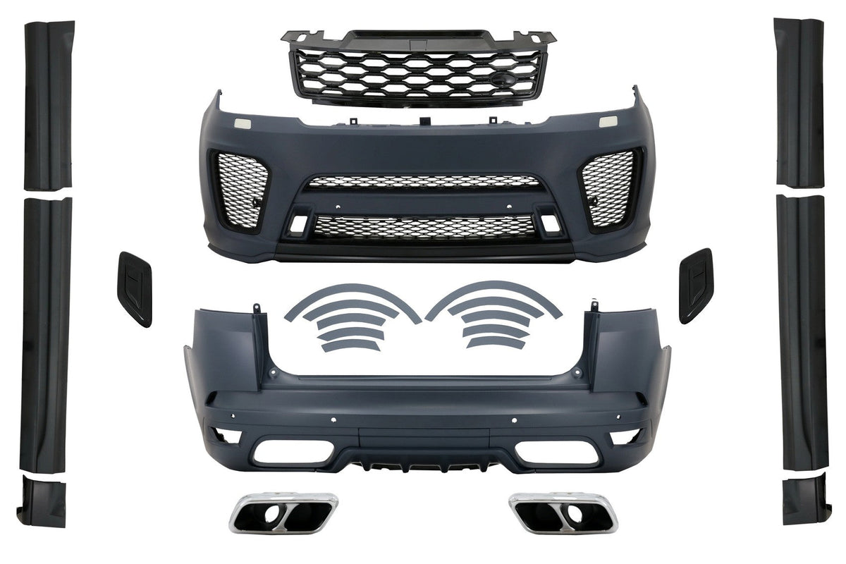 Body Kit für Sport L494 13-17 Stoßstangen-Kotflügel Umbau auf SVR-Look 2019 Carpartstuning Austria