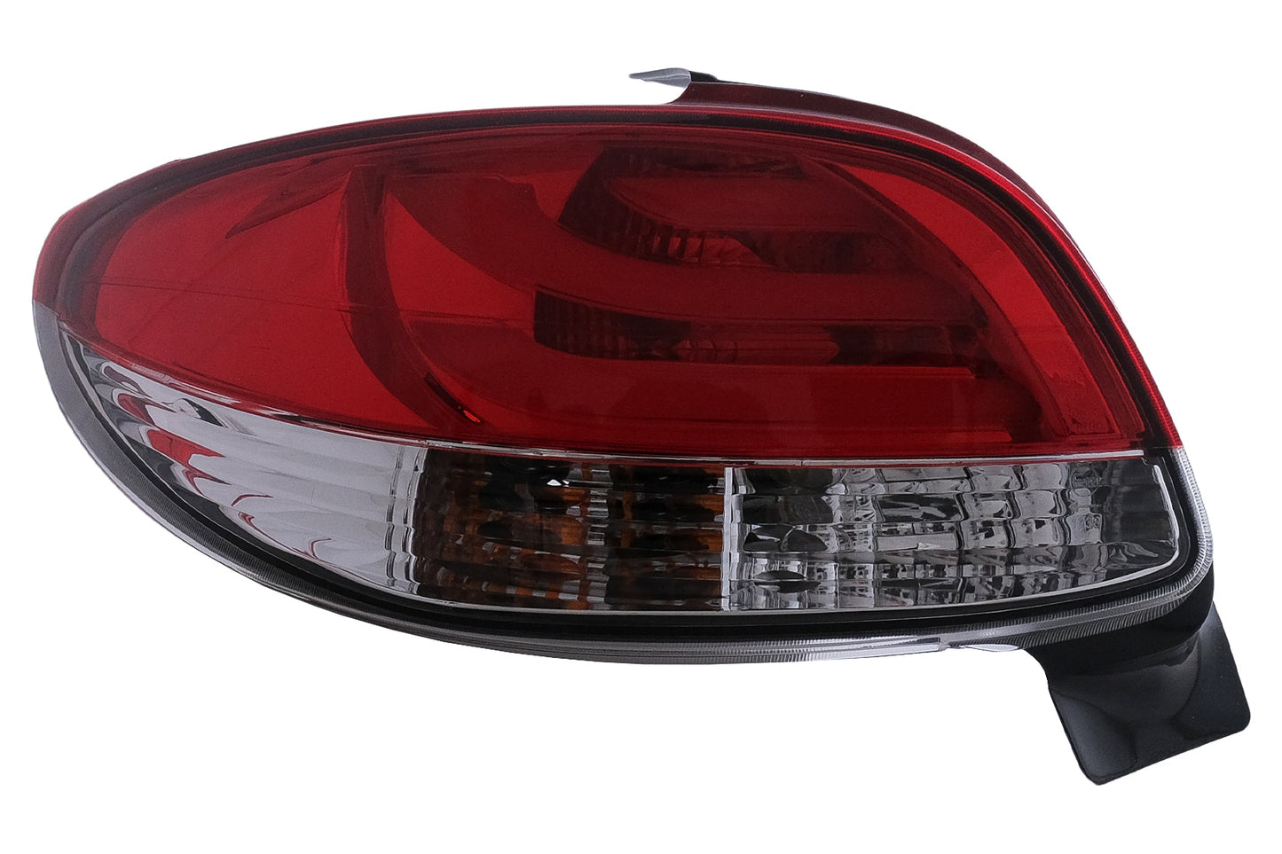 LED Rückleuchten für Peugeot 206 Hatchback 3/5 Türen 10.1998–2004 rot/weiß Rücklichter Carpartstuning Austria