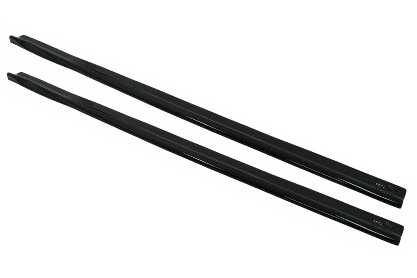 Seitenschweller Verlängerung für Mercedes A-Klasse W176 Sport Line A45 2012-2018 Schwarz Carpartstuning Austria