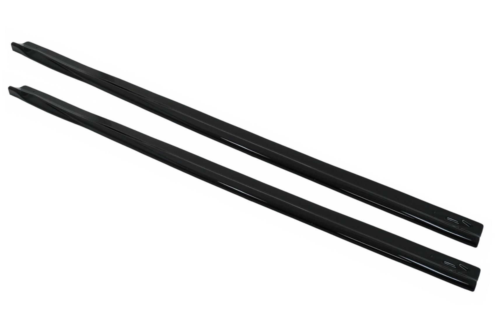 Seitenschweller Verlängerung für Mercedes A-Klasse W176 Sport Line A45 2012-2018 Schwarz Carpartstuning Austria