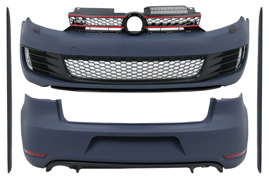 Bodykit für VW Golf 6 2008-2013 Schrägheck GTI-Design Stoßstangengitter Seitenschweller Carpartstuning Austria