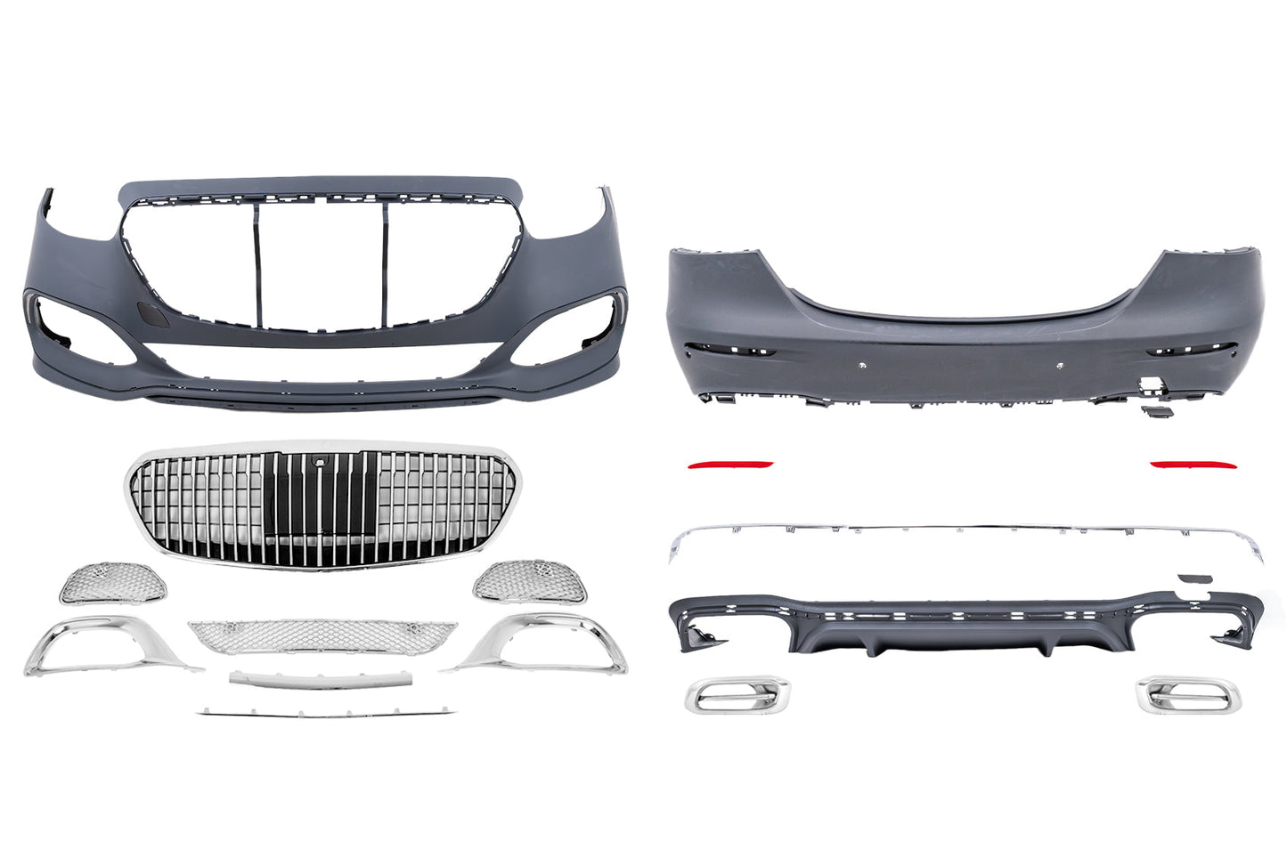 Bodykit für Mercedes E-Klasse W213 MOPF 2020-2023 M Design Stoßstangen Kühlergrill Carpartstuning Austria