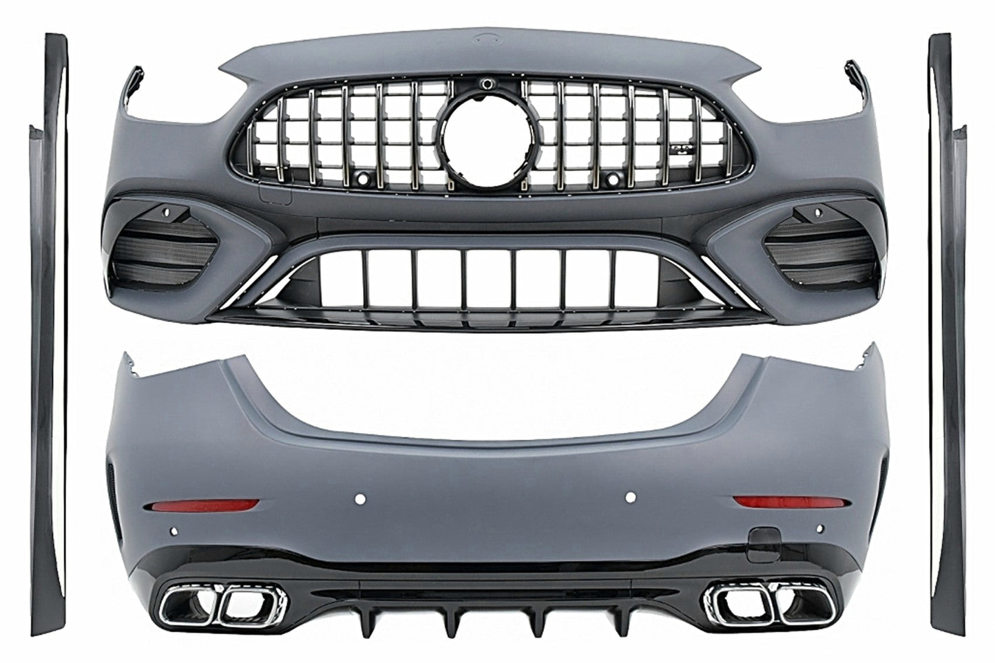 Bodykit für Mercedes C-Klasse W206 Limousine 2021+ C63 Design Stoßfänger Seitenschweller Carpartstuning Austria