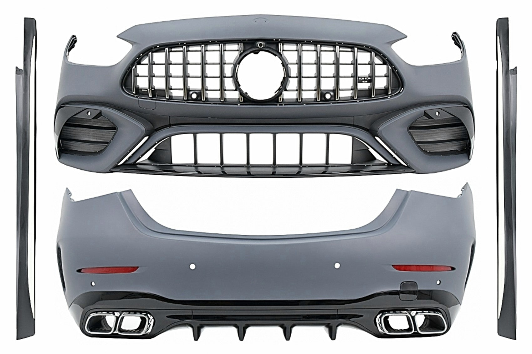 Bodykit für Mercedes C-Klasse W206 Limousine 2021+ C63 Design Stoßfänger Seitenschweller Carpartstuning Austria