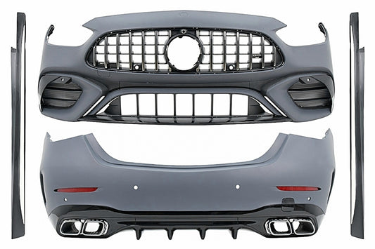 Bodykit für Mercedes C-Klasse W206 Limousine 2021+ C63 Design Stoßfänger Seitenschweller Carpartstuning Austria