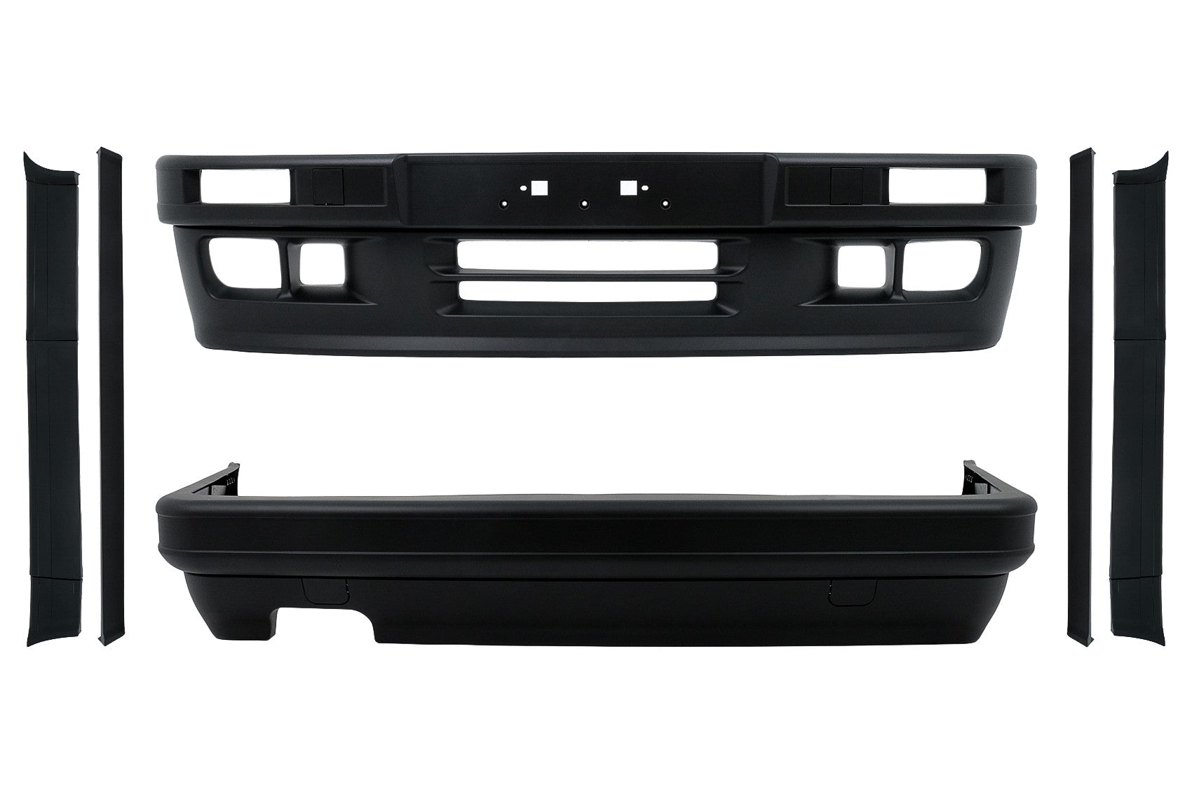 Bodykit für BMW 3er E30 Limousine Touring M-Tech 2 Look Stoßstange Seitenschweller Türleisten Carpartstuning Austria