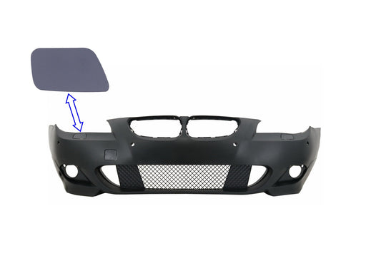 SRA-Abdeckung RECHTS für BMW 5er E60 E61 2003-2010 M-Tech Design Frontstoßstange Carpartstuning Austria