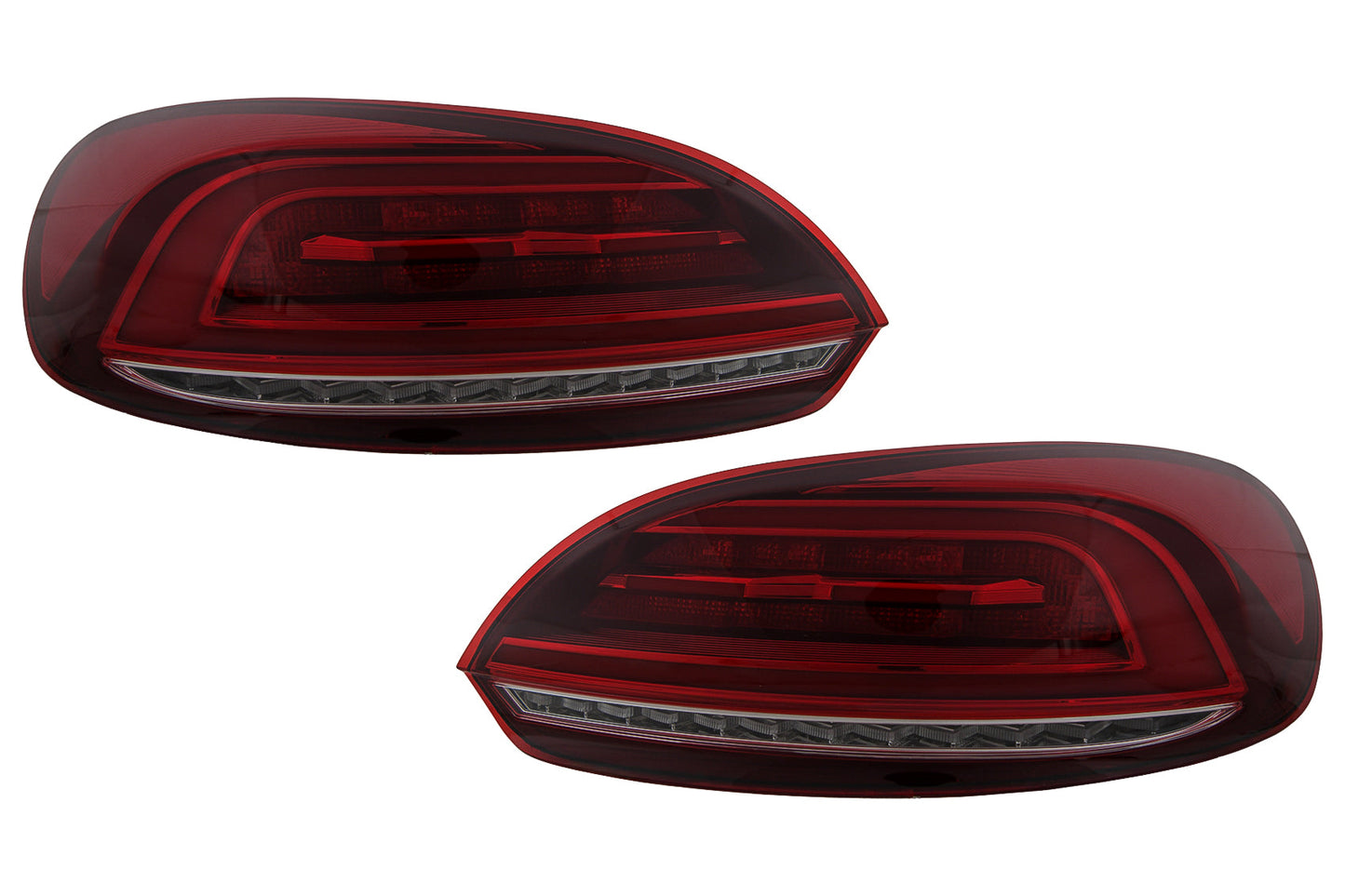 LED Rückleuchten für VW Scirocco Hatchback 137 Mk3 08-14 Rot Dynamisches Blinklicht Carpartstuning Austria