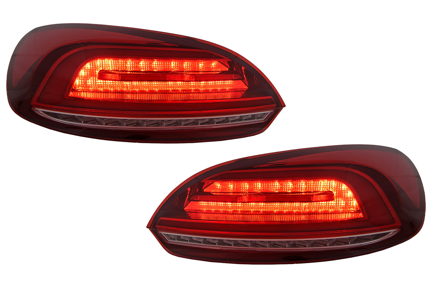 LED Rückleuchten für VW Scirocco Hatchback 137 Mk3 08-14 Rot Dynamisches Blinklicht Carpartstuning Austria