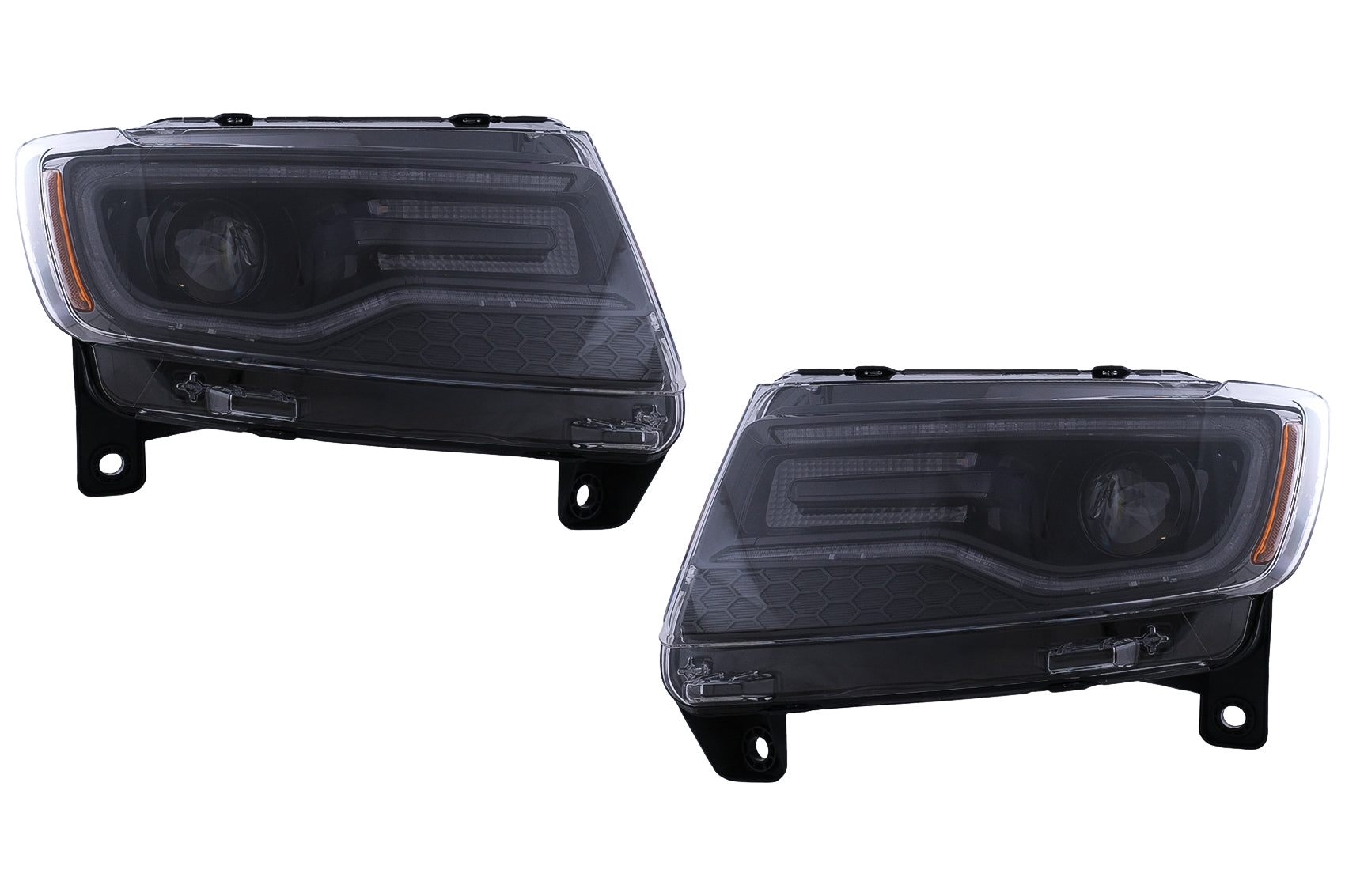 LED-Scheinwerfer für Jeep Grand Cherokee IV WK2 2011-2013 Dynamische Blinker Carpartstuning Austria