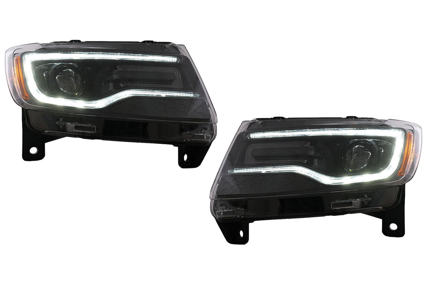 LED-Scheinwerfer für Jeep Grand Cherokee IV WK2 2011-2013 Dynamische Blinker Carpartstuning Austria