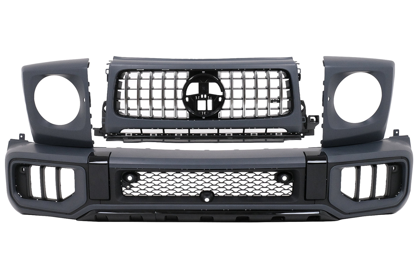 Stoßstange für Mercedes G-Klasse W463 W464 2018–2022 Kühlergrill Radkästen Scheinwerferblenden Carpartstuning Austria