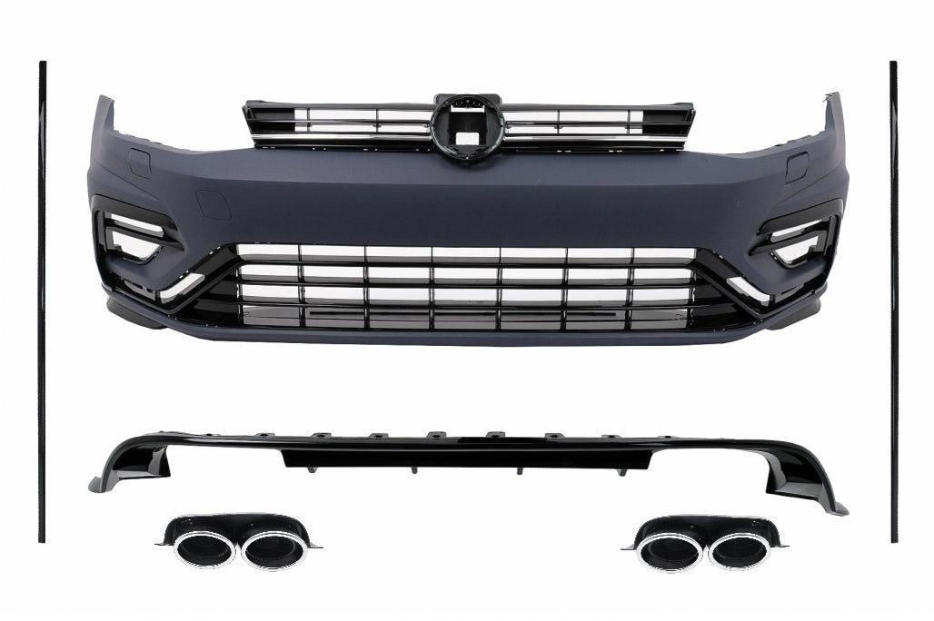 Bodykit für VW Golf 7.5 Facelift Hatchback 17-20 R Design Stoßstange Kühlergrill Seitenschweller Carpartstuning Austria