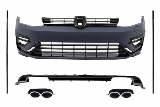 Bodykit für VW Golf 7.5 Facelift Hatchback 17-20 R Design Stoßstange Kühlergrill Seitenschweller Carpartstuning Austria
