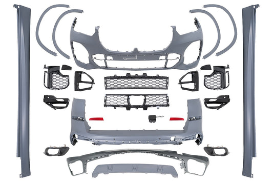 Bodykit für BMW X5 G05 2018-2022 M-Tech Look Stoßstange Radkästen Endrohre Carpartstuning Austria