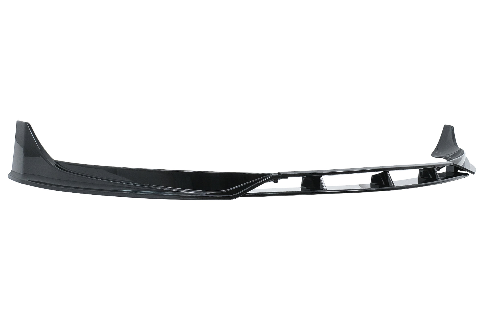 Stoßstangen Spoilerlippe Erweiterung für Tesla Model 3 2017-2022 Glänzend Schwarz Carpartstuning Austria