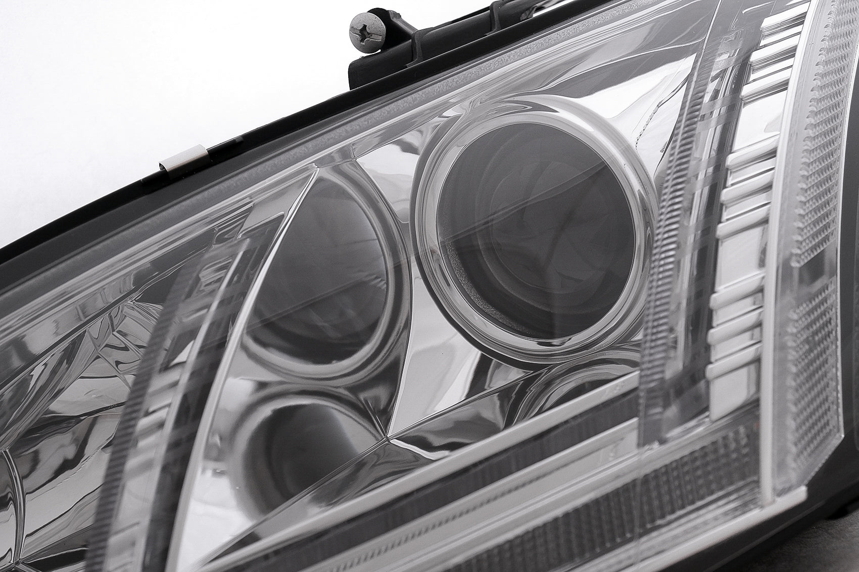 LED Tagfahrlicht Xenon Scheinwerfer für Audi TT 8J 2006–2010 Dynamisches Blinklicht Chrom Carpartstuning Austria