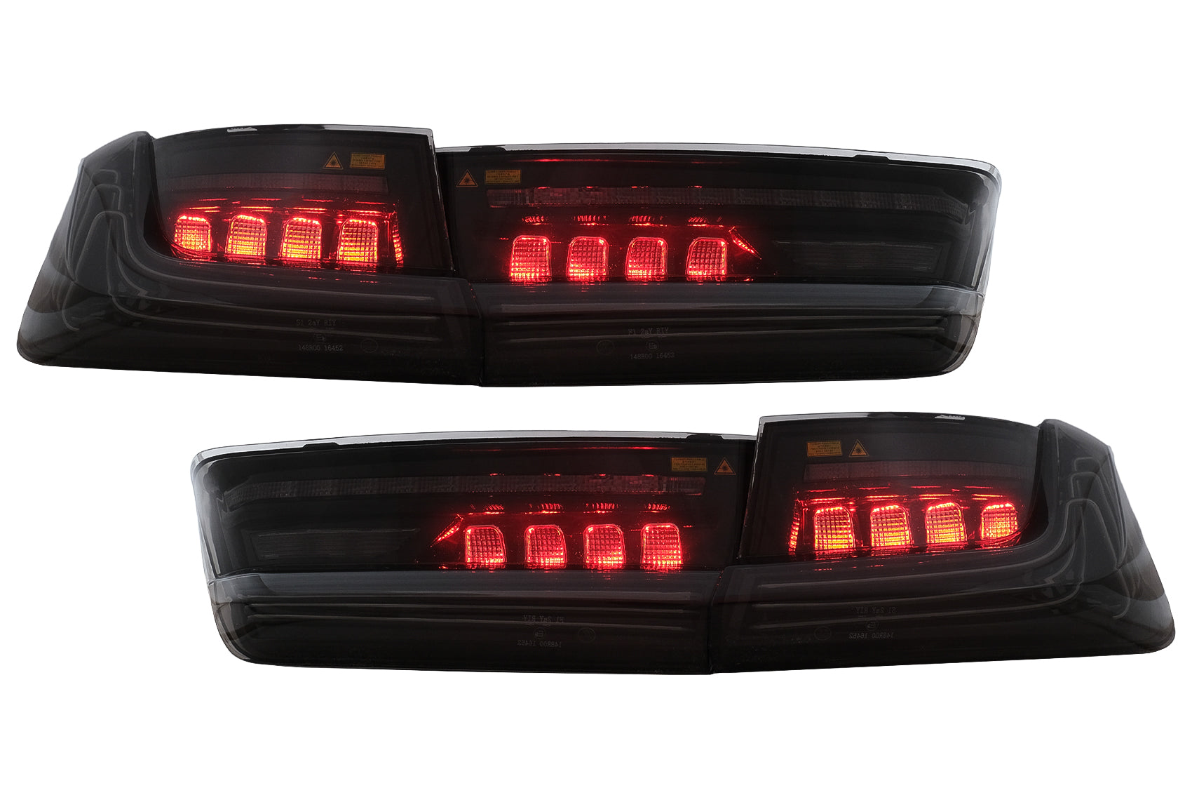 Voll LED Rückleuchten für BMW 3er G20 Limousine 2018-2022 Schwarz Laser-Look Dynamisch Carpartstuning Austria