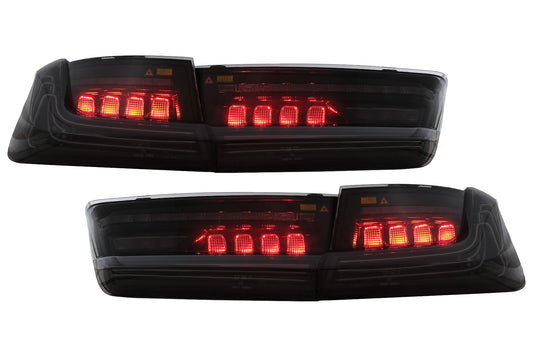 Voll LED Rückleuchten für BMW 3er G20 Limousine 2018-2022 Schwarz Laser-Look Dynamisch Carpartstuning Austria