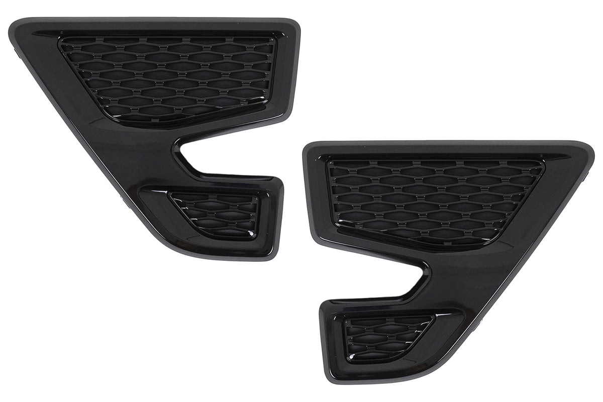 Seitendüsen Seitliche Vordere Kotflügel für Range Rover Sport L494 2013–2017 Schwarz Carpartstuning Austria