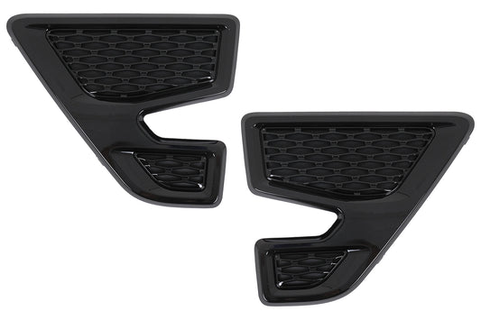 Seitendüsen Seitliche Vordere Kotflügel für Range Rover Sport L494 2013–2017 Schwarz Carpartstuning Austria