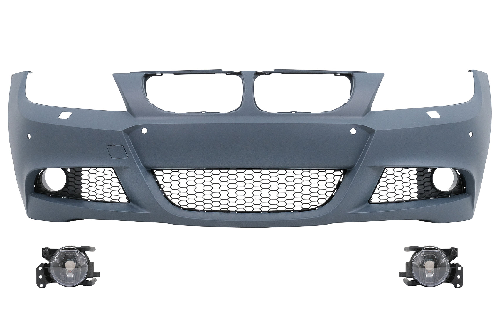 Stoßstange für BMW 3er E90 Limousine E91 Touring LCI 2008-2011 M-Technik Design mit PDC SRA NBL Carpartstuning Austria