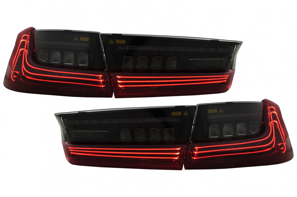 Voll LED Rückleuchten für BMW 3er G20 Limousine 2018-2022 Roter Laser-Look Dynamisch Carpartstuning Austria