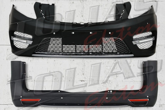 Body Kit für Mercedes V-Klasse W447 14-03.2019 Stoßstange seitengitter LED-Tagfahrlicht Carpartstuning Austria