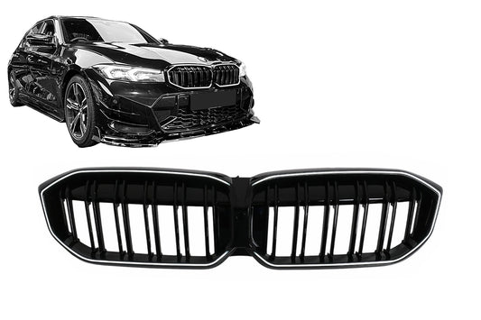 Kühlergrill Nierengitter LED für BMW 3er G20 G21 LCI 2023–2025 Sport Schwarz Beleuchtet Carpartstuning Austria