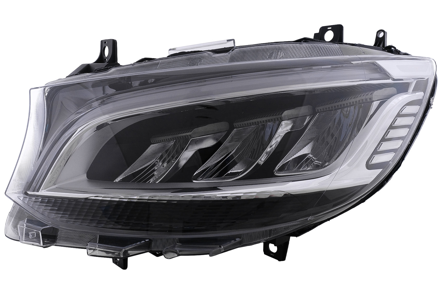 LED-Scheinwerfer für Mercedes Sprinter W907 Halogen 2019-2023 Schwarz Carpartstuning Austria
